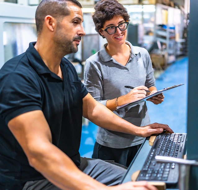 Chef with fresh bread