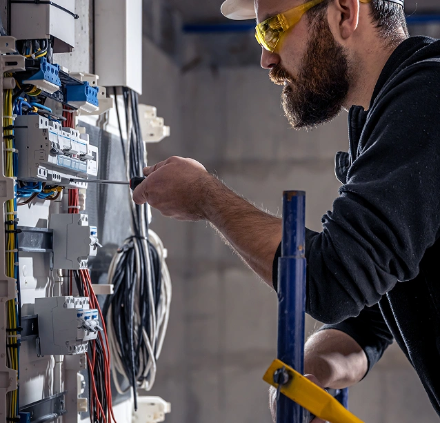 Chef with fresh bread