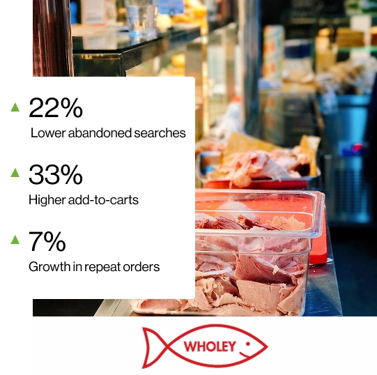 Wholey Helps Shoppers Find Their Favorites in Seconds