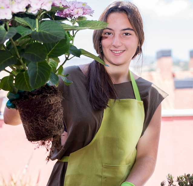 Chef with fresh bread